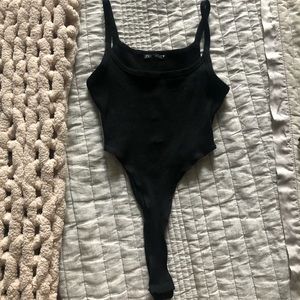 Zara High Cut Bodysuit